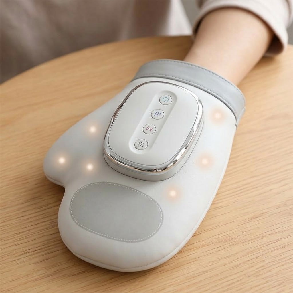 Amblewell WarmPress — massage around every knuckle