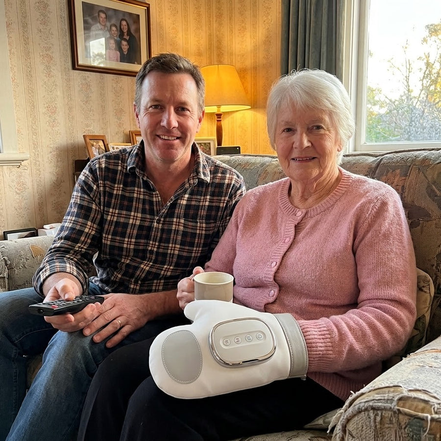 Amblewell WarmPress — Grant and his mum