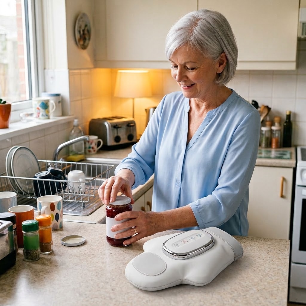 Amblewell WarmPress — timeline, hands that feel like yours again